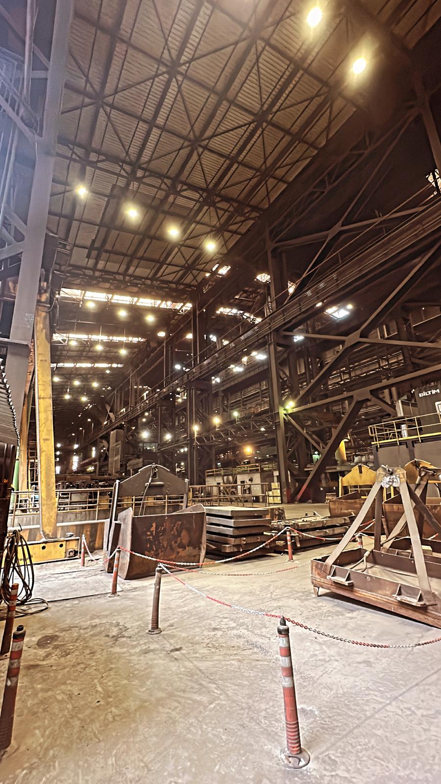 Çolakoğlu Grup Demir Ve Çelik Üretim Fabrikasında Karbonfiber Güçlendirme & Endüstriyel Güçlendirme