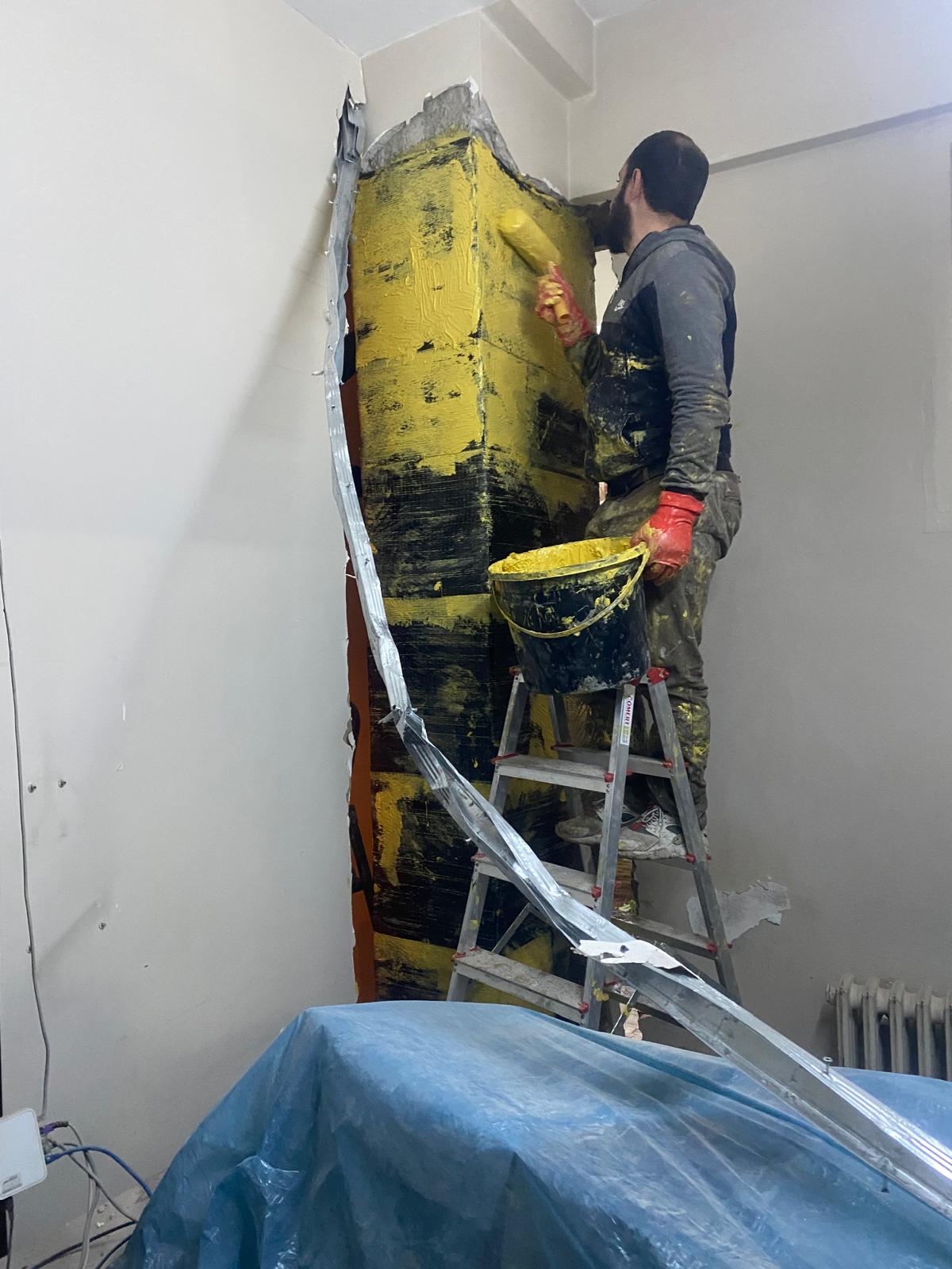 Şadiye Hanım Apt. Güçlendirme Uygulaması